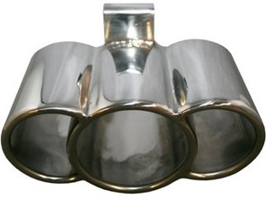 Exhaust tail pipe, Triple look. Porsche Boxster 986 - 94.300SEXP, 93400SEXP, 1620800600, 98622094903S, 94.903S, 162070440, 98622094902S, 94.902S, 1620704500, 98622094904S, 94.904S, 16220703900, 98622094905S, 94.905S, 1620704000